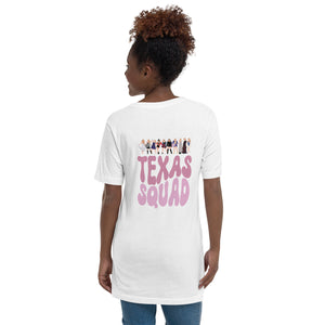 Texas Gals Disco Ball- Unisex Short Sleeve V-Neck T-Shirt