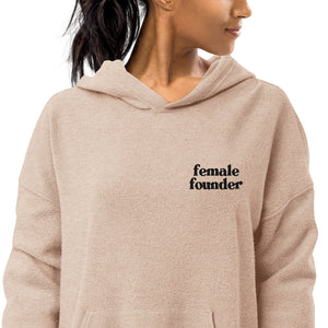 FEMALE FOUNDER FLEECE LUXE HOODIE